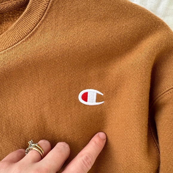 Burnt Orange Champion Crewneck - Picture 4 of 6